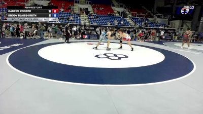 175 lbs Cons. Sub-rd Of 64 - Gabriel Cooper, WA vs Brody Blaise-Smith, NY