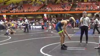 132 lbs Quarterfinal - Tyson Durham, Cavs vs Tyler Nagel, Nebraska Titans