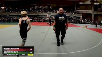 72 lbs Champ. Round 1 - Colter Wilhelmi, Foley vs August Peterson, Rochester Mayo