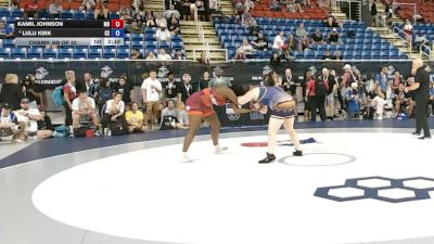 207 lbs Champ. Rd Of 32 - Kamil Johnson, Maryland vs Lulu Kirk, Kansas