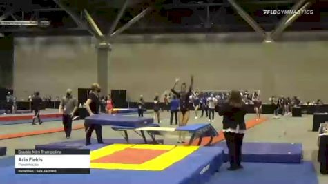Aria Fields - Double Mini Trampoline, Powerhouse - 2021 USA Gymnastics Championships