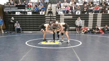 132 lbs 2nd Wrestleback (16 Team) - Ethan Hartley, Pike County vs Landon Haddock, Ringgold