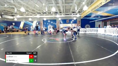 144 lbs Round 5 (8 Team) - Jaiden Oliver, Alpha Dogs vs Octavian Daniels, Greasers