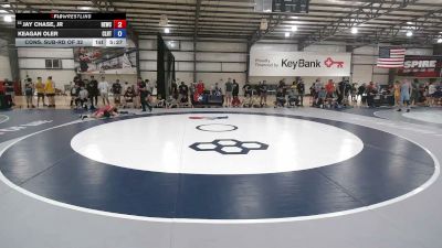 65 kg Cons. Sub-rd Of 32 - Jay Chase, Jr, Husky Elite Wrestling Club vs Keagan Oler, Clarion RTC