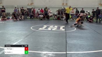 146-E lbs Final - Jacob McVige, NY vs Holden Huhn, OH