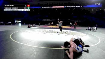 144 lbs 1st Place Match - Kai Yi-Berg, Folsom vs Edward Sheeran, Pitman