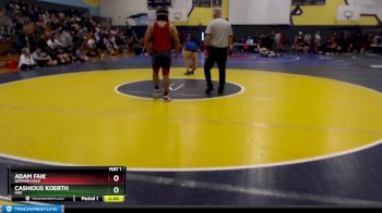 175 lbs Quarterfinal - Adam Faik, Nathan Hale vs Cashious Koerth, Fife