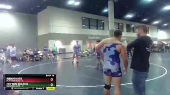 285 lbs Round 5 (6 Team) - Peyton Kearns, Brawlers Elite vs Aidan Hart, Black And Blue