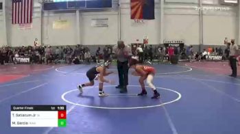 82 lbs Quarterfinal - Ty Satiacum Jr, Team Aggression vs Micah Garcia, CRAW/RoughHouse