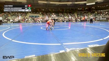 67 lbs Consi Of 32 #2 - Cain Perez, SWAT vs Kaeldis Kallenberger, RAW Wrestling Club