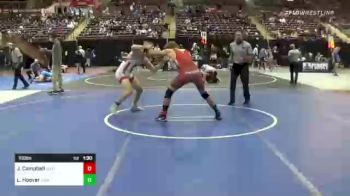 160 lbs Round Of 64 - Joel Campbell, Unattached vs Lleyton Hoover, High Voltage