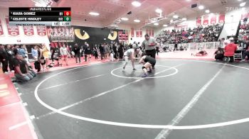 140 lbs 5th Place Match - Kiara Gomez, Murrieta Valley vs Celeste Hindley, Buena