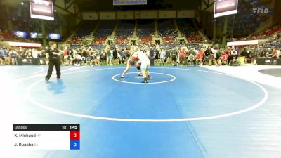 220 lbs Rnd Of 64 - Kolbe Michaud, Montana vs Jacob Ruacho, California