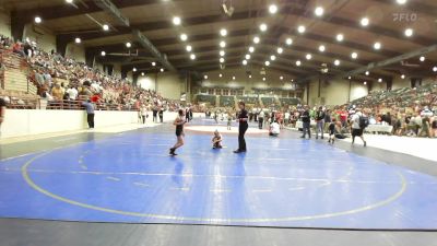 60 lbs Rr Rnd 2 - Shannon Stapleton, Georgia vs Charlotte Robbins, Bison Takedown Wrestling Club