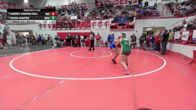 HS 145 lbs Champ. Round 1 - Aubrey Martin-Hall, BIXBY vs Olivia Santos, MACARTHUR