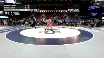 190 lbs Cons. Rd Of 32 - Denny Allgood, IN vs Bruce Walker, UT