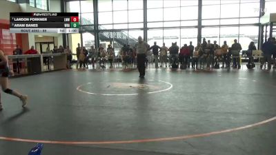 86 lbs 3rd Place Match - Aram Banes, Wrath vs Landon Forkner, LMWC