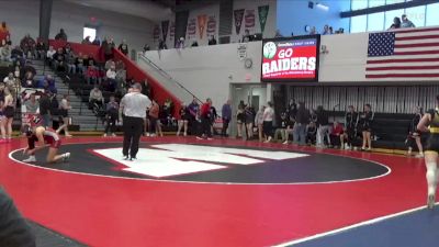 125 lbs Champ. Round 1 - Keston Spratt, Williamsburg vs Alyssa Cruise, Midland