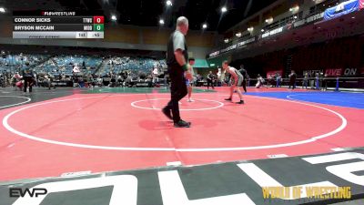 145 lbs Consolation - Connor Sicks, Tulare Titans Wrestling Club vs Bryson Mccain, Middleton Wrestling Club