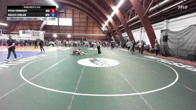 145A lbs Semifinal - Ryan Kennedy, Spire Academy vs Seach Hibler, Apex Wrestling