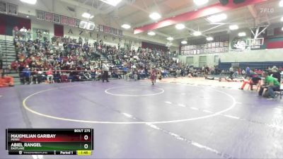 106 lbs Champ. Round 2 - Maximilian Garibay, Perry vs Abiel Rangel, Eastlake