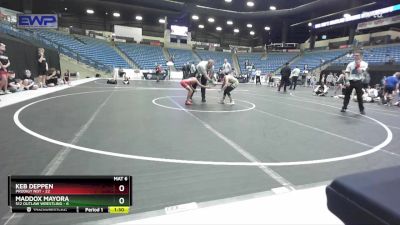 68 lbs Round 2 (10 Team) - Keb Deppen, Prodigy NDT vs Maddox Mayora, 512 Outlaw Wrestling