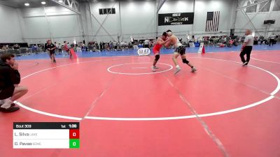 215B lbs Rr Rnd 3 - Logan Silva, Lake Highland Prep vs Owen Pavao, Somerset Berkley High School