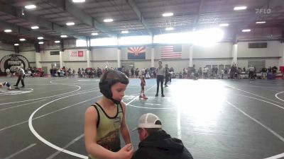 61 lbs Rr Rnd 1 - Raiden Crook Hutsler, Unattached vs Bentley Newman, Illinois Valley YW