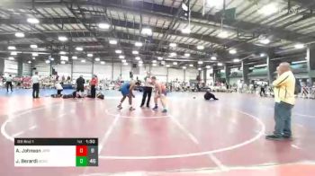 285 lbs Prelims - Avir Johnson, Junior Terps vs Jackson Berardi, ECWC