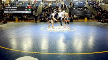 170 lbs 1st Place Match - Bailey Bernot, Bethlehem Center Hs vs Davaya Truman, Erie High