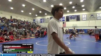 160 lbs Champ. Round 3 - Keven Gomez, Big Dog Ranch vs Gustavo Hernandez, Team Faith