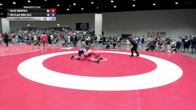 190 lbs Cons. Round 4 - Jace Renfro, MO vs Skylar Red Elk, OK