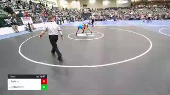 110 lbs Consi Of 8 #1 - Isaid Solis, Nevada Elite vs Lashon Tolbert, Springs Elite Wrestling