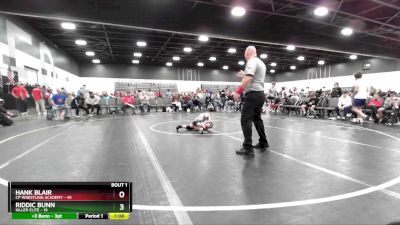 60 lbs Round 1 (8 Team) - Hank Blair, CP Wrestling Academy vs Riddic Bunn, Killer Elite