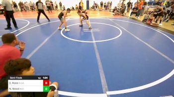 85 lbs Semifinal - Owen Koss, R.A.W. vs Nyjah Wood, Bentonville Wrestling Club