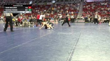 1A-157 lbs 3rd Place Match - Boston Peters, Westwood, Sloan vs Zane Mullenix, Pleasantville