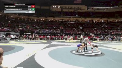 135 lbs Champ. Rd Of 16 - Brooklyn Hover, Lak. West vs El Tha, Lakewood