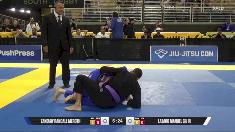 Lazaro Manuel Gil Jr vs Zakkary Randall Meroth 2025 Pan Jiu Jitsu IBJJF Championship