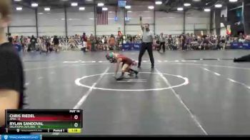 60 lbs Round 4 - Rylan Sandoval, Oklahoma Outlaws vs Chris Riedel, Apex