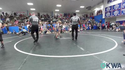 52-55 lbs Quarterfinal - Owden Fowler, Chandler Takedown Club vs Tyler Lindsey, Clinton Youth Wrestling