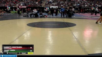 220 lbs Champ. Round 2 - Garrett Christensen, Wasatch Utah vs Tommy Ishida, Ontario