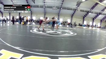 149 lbs Champ. Round 2 - Nathan Roth, Kent State vs Connor Saylor, Gannon-Attached