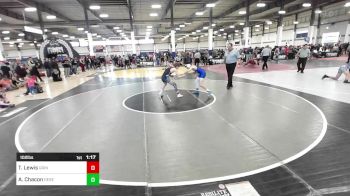 102 lbs Semifinal - Teagan Lewis, Grindhouse WC vs Alex Chacon, Desert Dogs WC