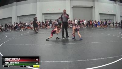 45 lbs Round 3 (8 Team) - Abel Brunner, Full Circle vs Attley Stevens, Georgia United Red