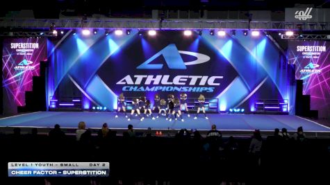 CheerFactor - Superstition [2026 L1 Youth - Small Day 2] 2026 Athletic Championships Grand Nationals