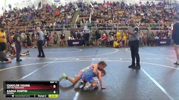 74/82 Round 2 - Kylie Ross (72), GGBA vs Isabella Thiel, Lady Warrior Wrestling Club