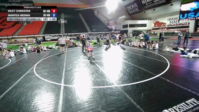 225 lbs Riley Chidester, Oklahoma 1 HS Girls vs Maritza Medina, Idaho 1 HS Girls