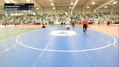 195 lbs 5th Place - William Potter IV, VA vs Sheldon Sharp, AL