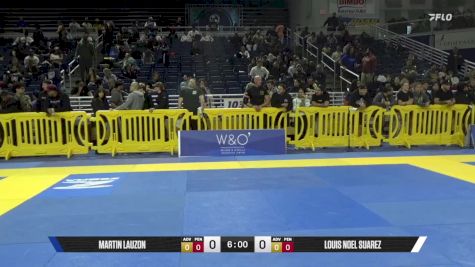 Louis Noel Suarez vs Martin Lauzon 2025 Pan IBJJF Jiu-Jitsu No-Gi Championship