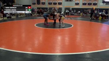 170 lbs Cons. Semi - Tara Crowley, Center Point-Urbana vs Sakina Aruna, Cedar Rapids Jefferson